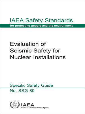 cover image of Evaluation of Seismic Safety for Nuclear Installations